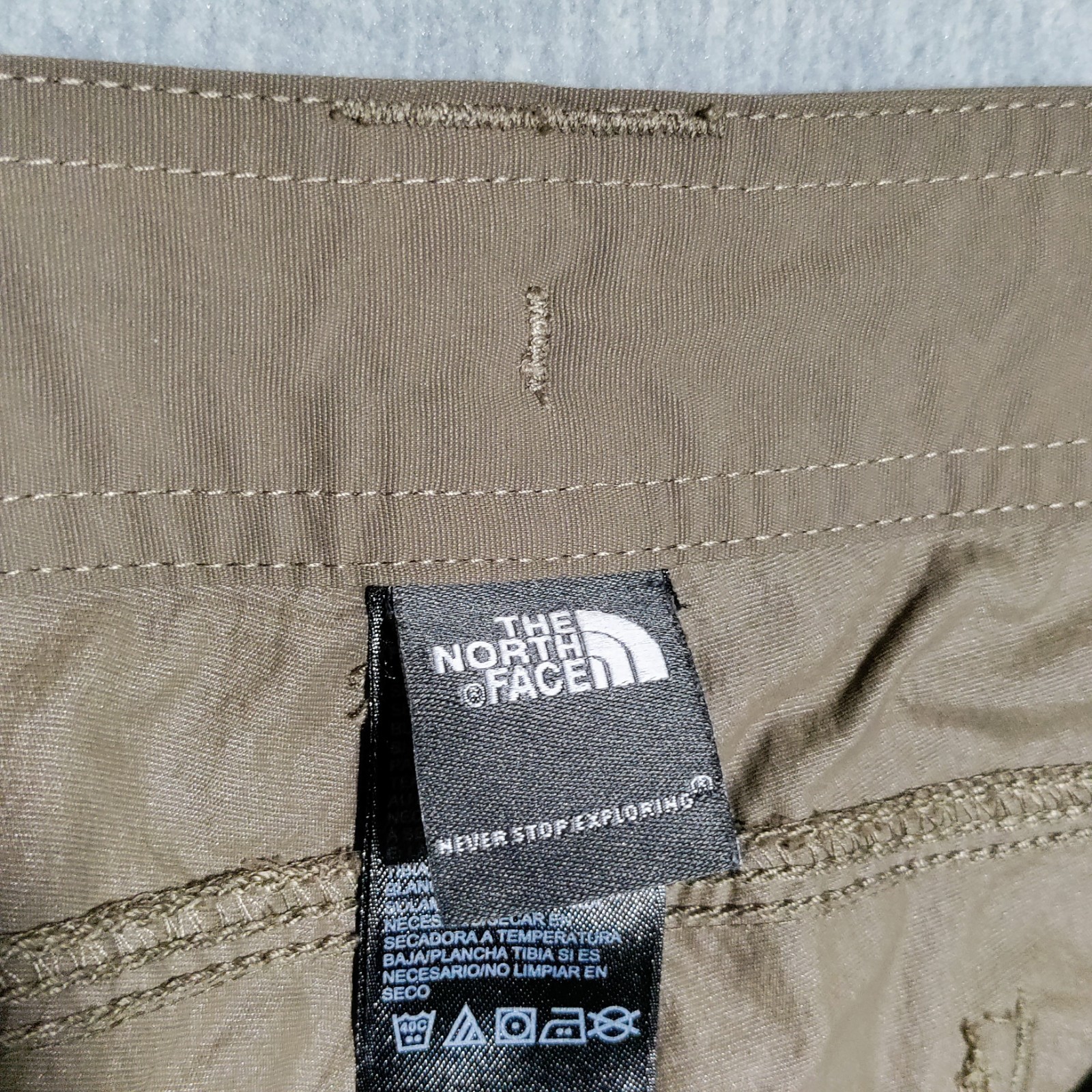 The North Face Convertible Cargo Pants Womens 16 (38×29) Nylon Hiking Outdoor