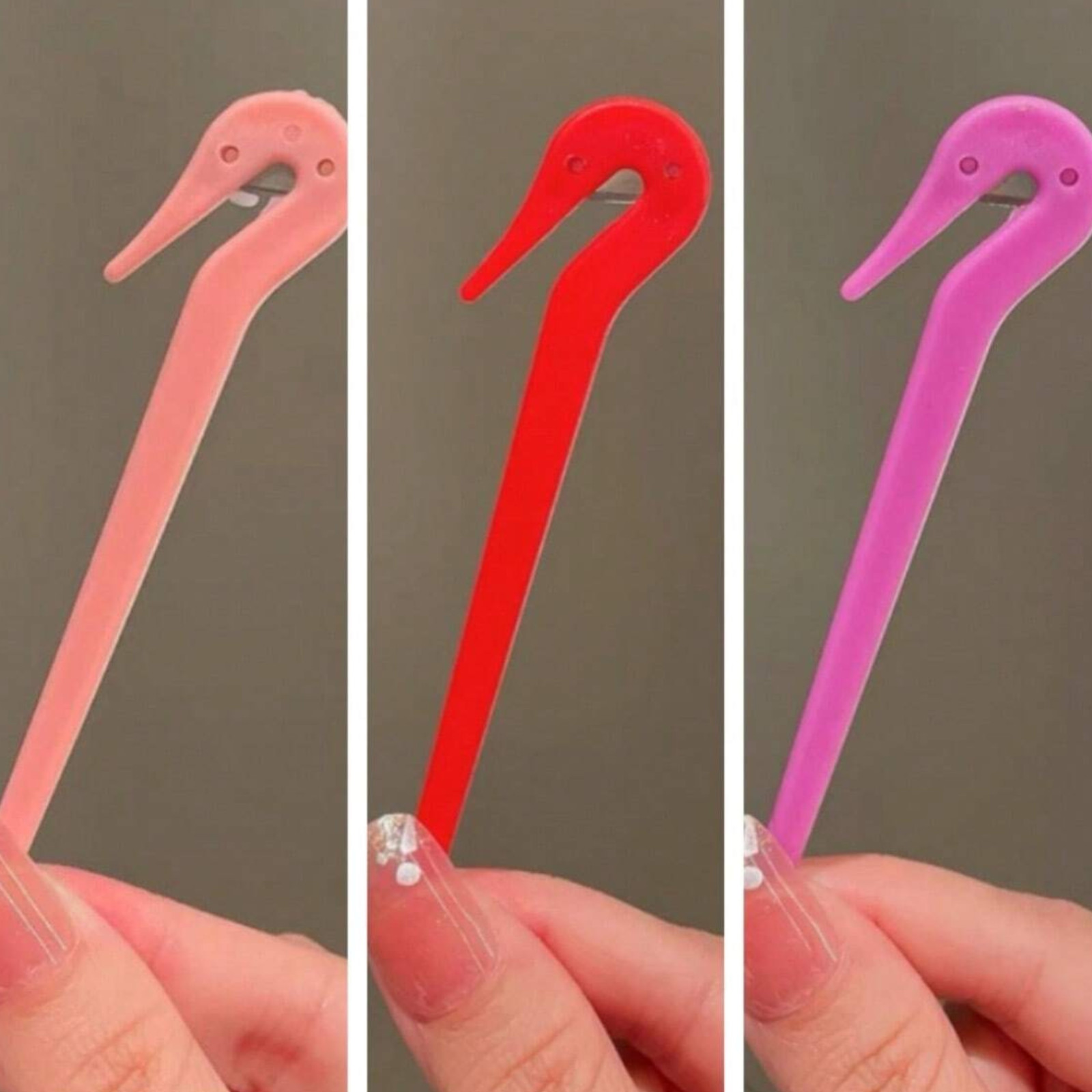 2x Elastic Hair Band Cutter Disposable Rubber Band Remover Hair Tie Cutting Tool