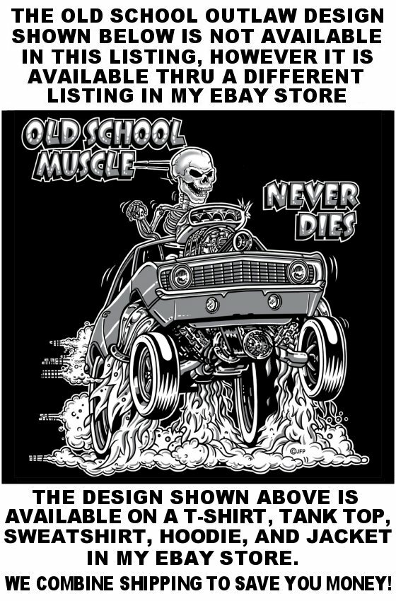 HENRY J KAISER OLD SCHOOL MUSCLE HOT ROD OUTLAW GASSER DRAG CAR SKULL WORK SHIRT