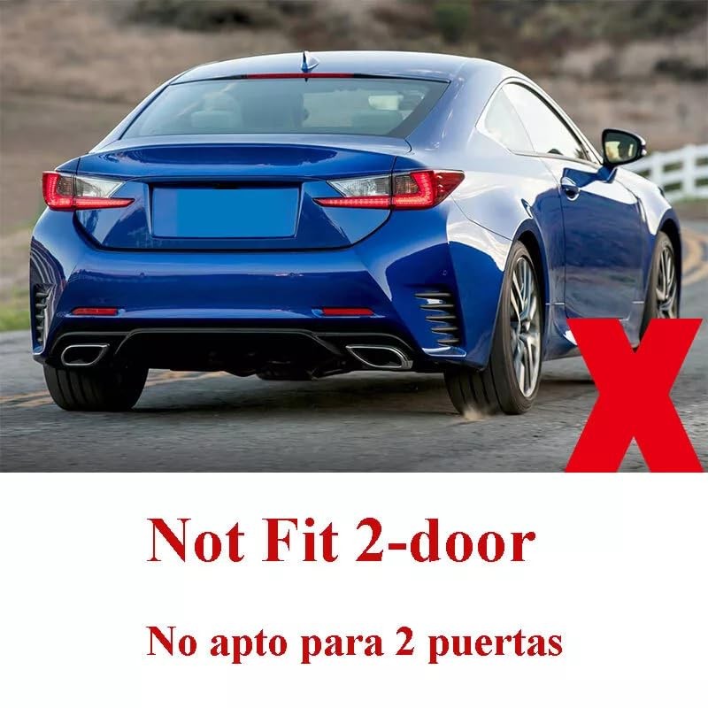 Rear Trunk Spoiler Wing Fit for Lexus is 2014-2020 IS200t IS250 IS300 IS350 is