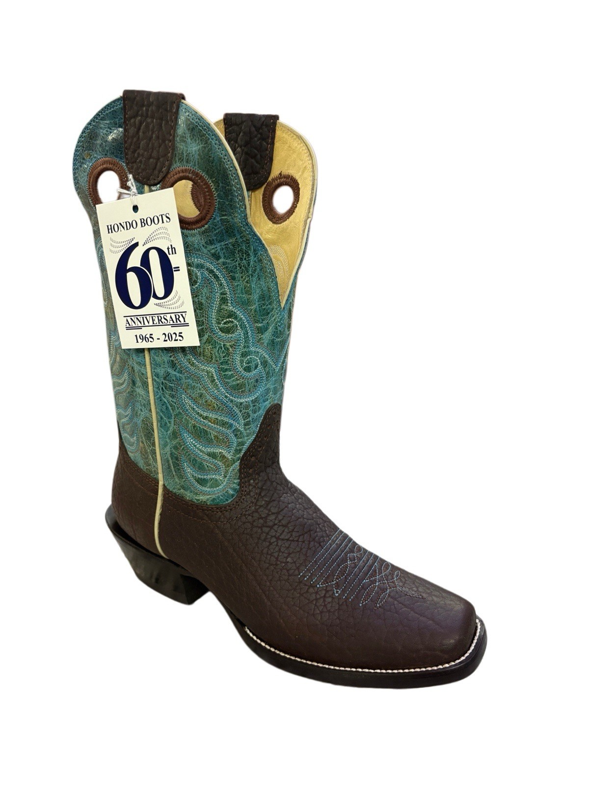 Hondo 2508 Brown Oiled Bullhide Cowboy Boots