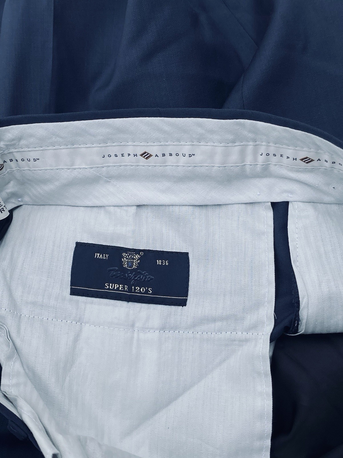 Joseph Abboud 100% Wool Modern Fit Separates Dress Pants Navy Size 36R