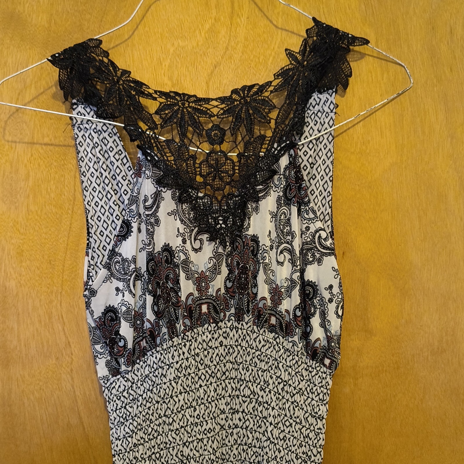 Multi Color Abstract Romper Size L/XL