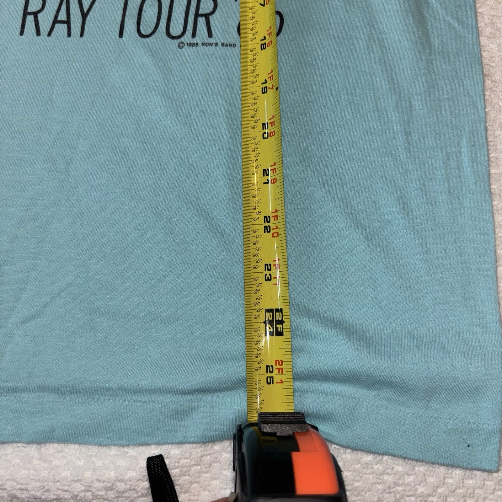 Ched by Anvil Rick Springfield Cathode Ray Tour ’85 Sleeveless Graphic Tee L