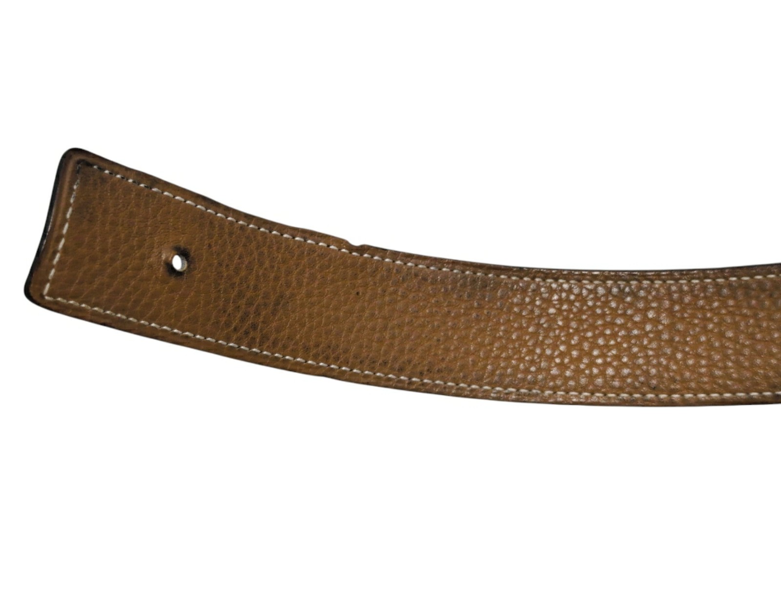 Authentic Hermes Belt Only Replacement Genuine Constance 40×1.3 in Black Brown
