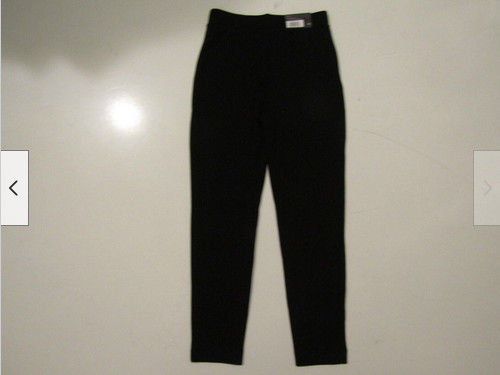 DALIA Womens Pants Pull On Slim Leg Modal Pants27 ” INSEAM (BLACK,XS) NWT