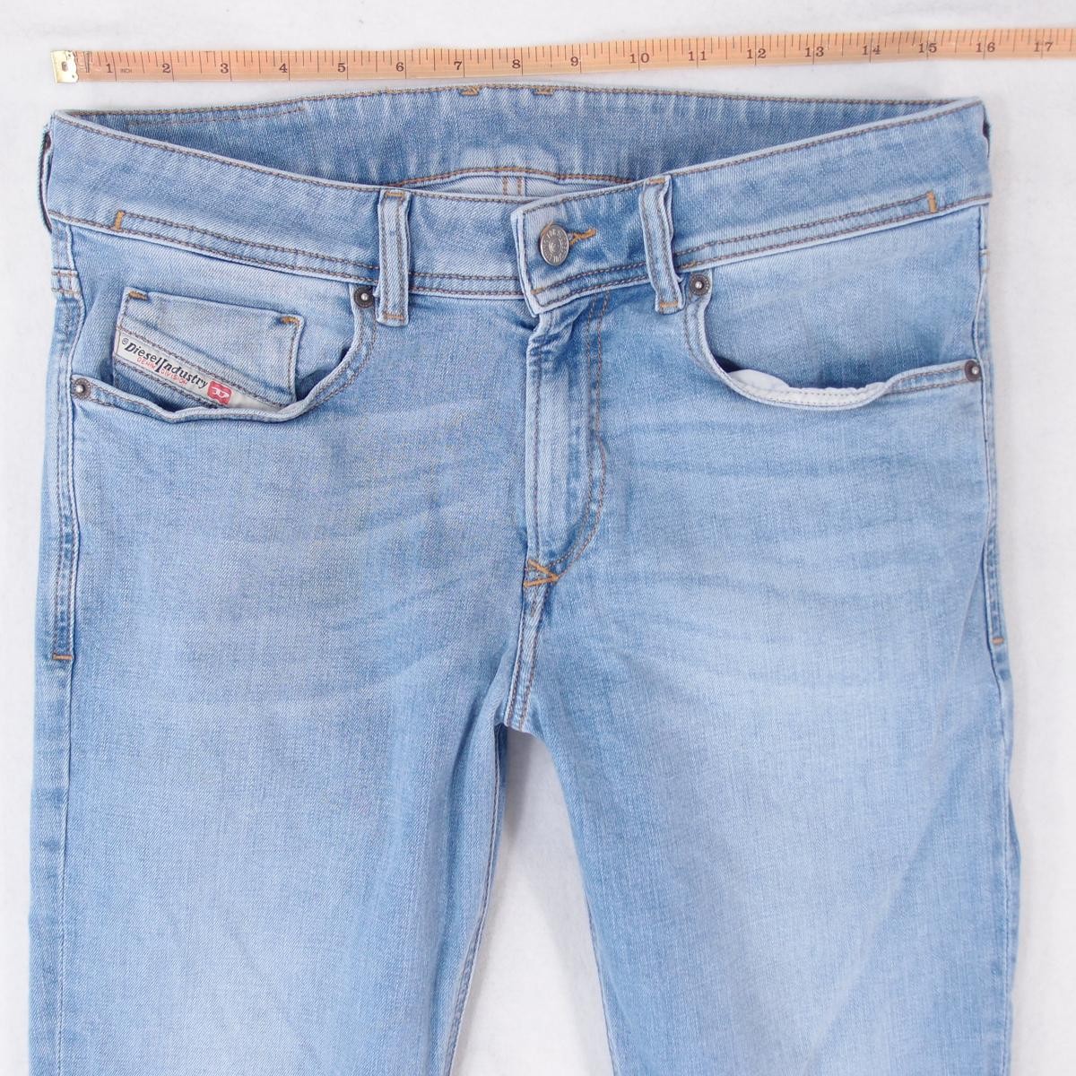 Mens Diesel 1979 SLEENKER 09H62 Stretch Slim Skinny Blue Jeans W31 W32 L32