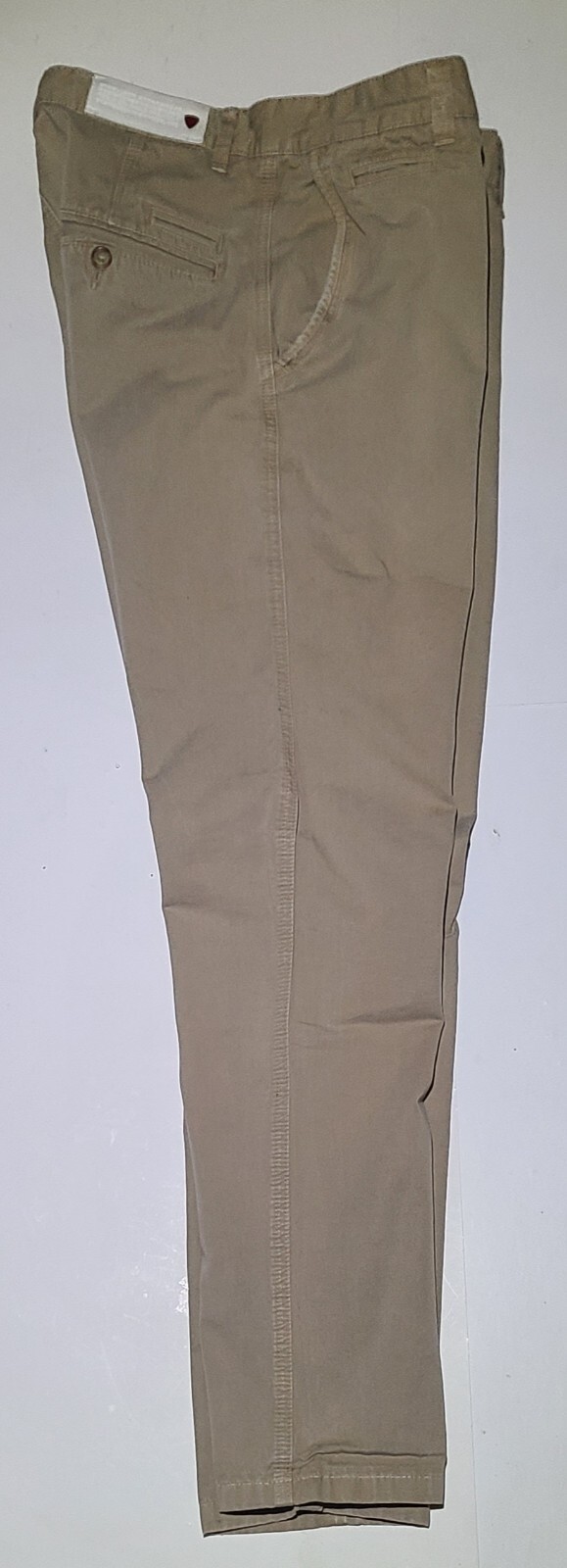 Strellson Khaki Pants Mens 34X31 Khaki Straight Fit Chino Slash Pockets