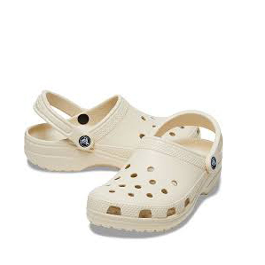 Crocs Classic Clogs Bone Off White Men Women Casual Water Shoes Sandal 10001-2Y2