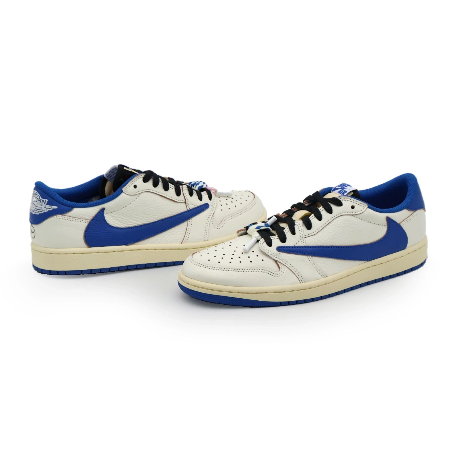 DM7866-104 Travis Scott × fragment design × Nike Air Jordan 1 Low (Men’s)