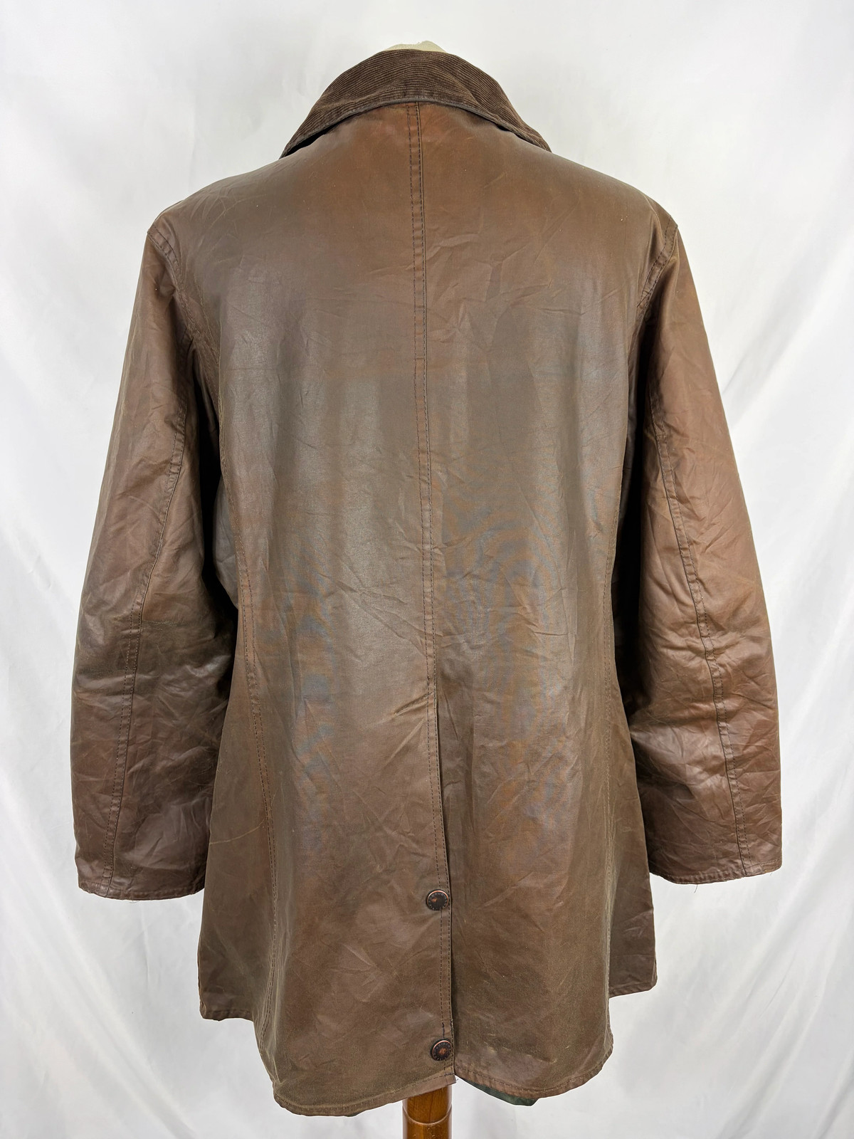 Barbour Newmarket Womens Brown Jacket UK14 Size 44 Lady Wax Brown Newmarket j…