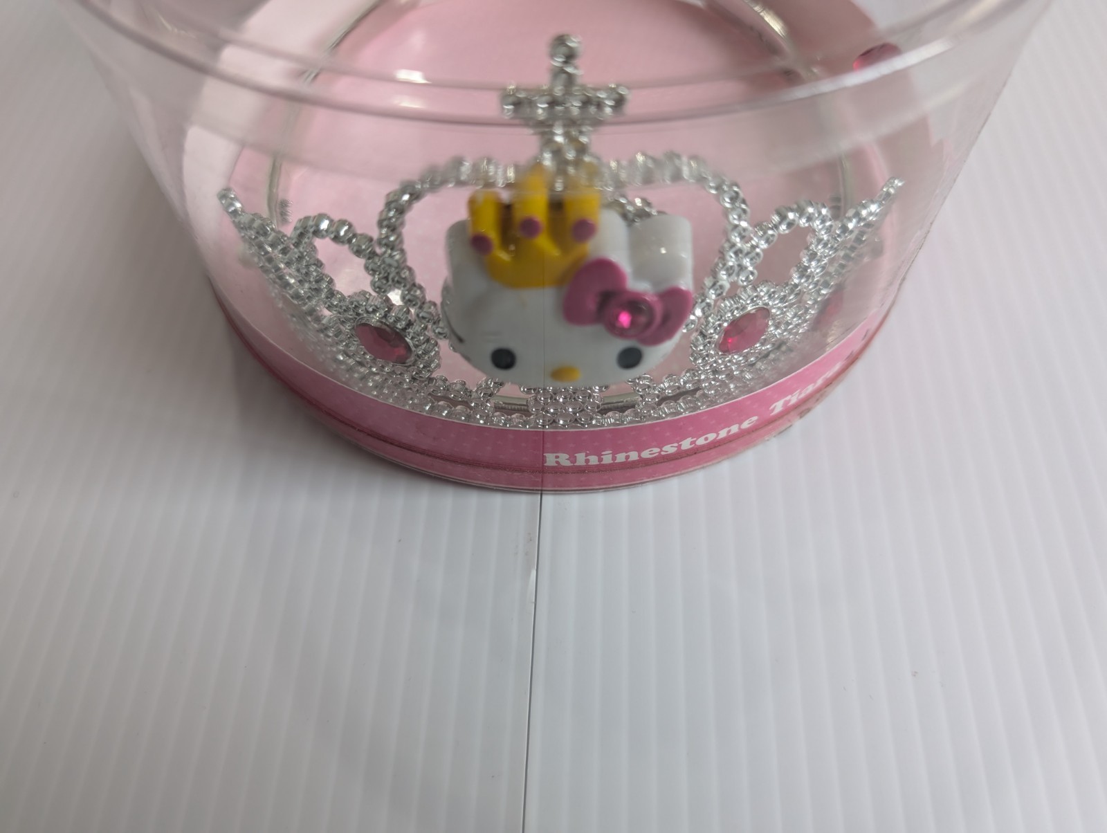 Hello Kitty Rhinestone Tiara Headband Princess Crown Sanrio Pink Girls Costume
