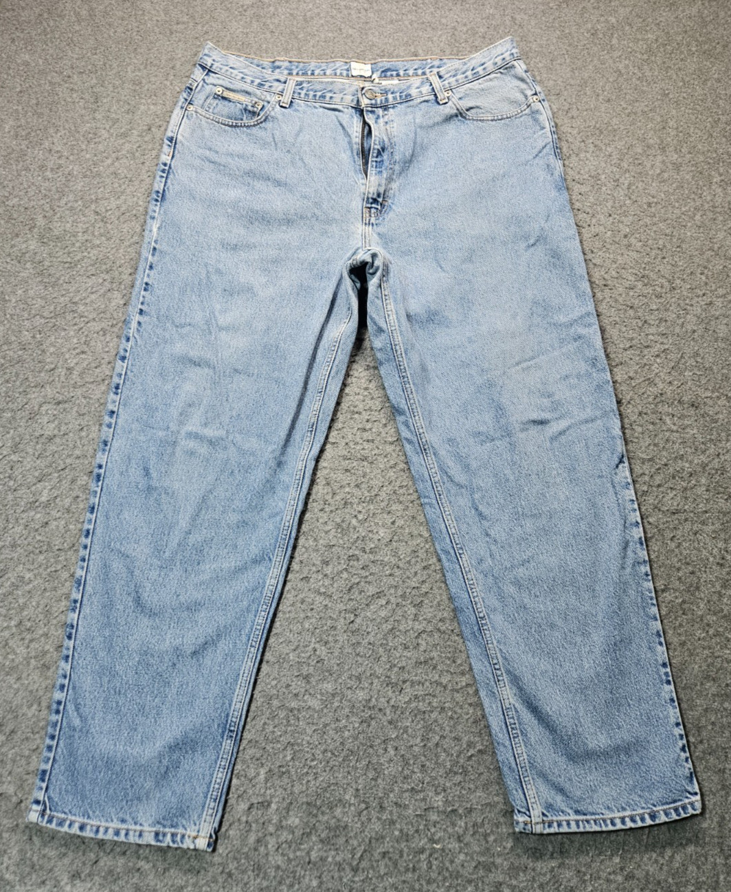Calvin Klein vintage 90’s light blue denim jeans relaxed fit men size 40W