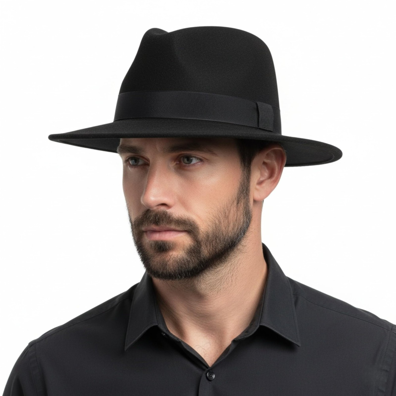 Vintage Wide Brim Fedora Hat for Men & Women | Classic 1920s Panama Style