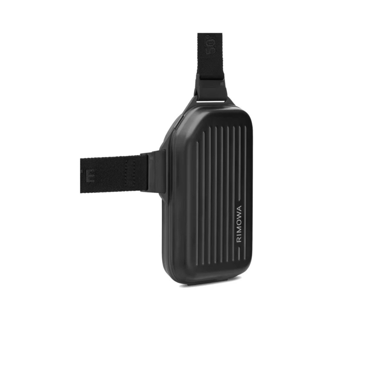 RIMOWA Personal Aluminum Sling Clutch, Black (W/O Tags)