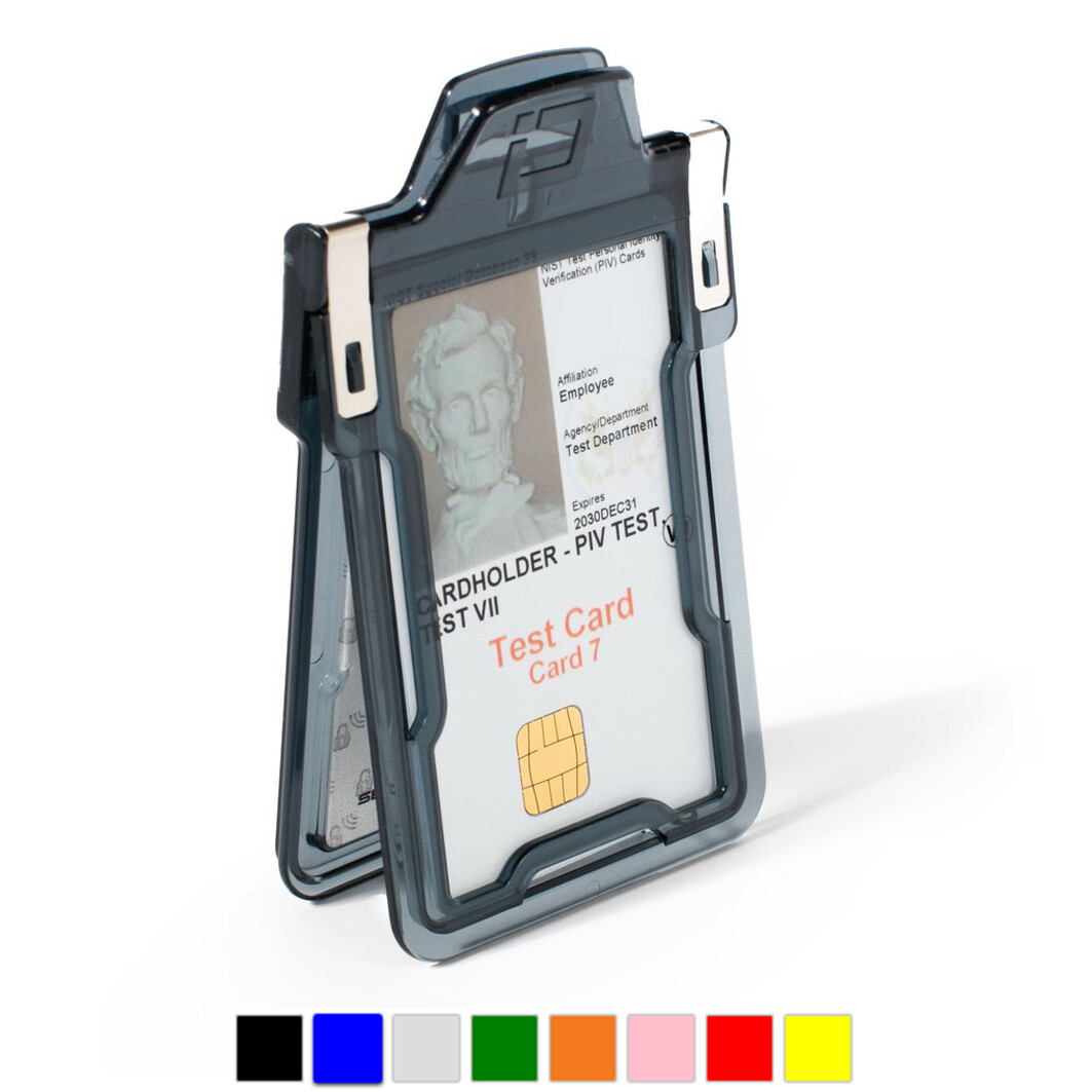 Identity Stronghold Classic – RFID Blocking Secure ID 1 Card Badge Holder USA