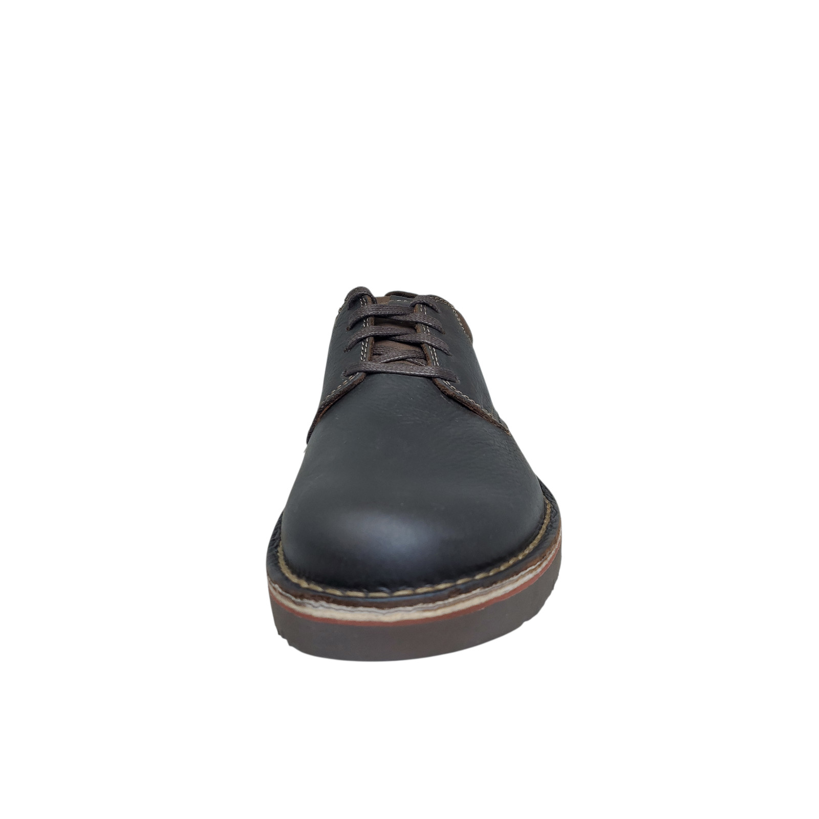 Clarks Men’s Eastridge Low Oxfords, Dark Brown Leather