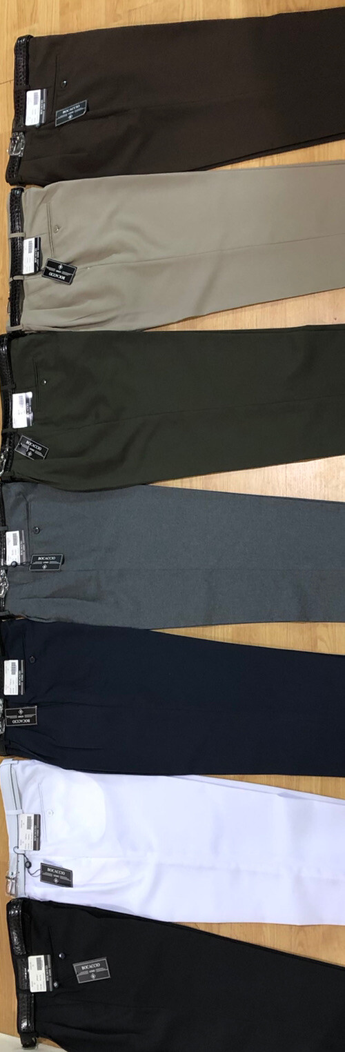 MEN’S PLEATED DRESS PANTS SLACKS TROUSERS BELTED CUFFED BOTTOMS SIZES 28 to 70