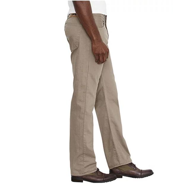 Levis 559 Big & Tall Relaxed Twill Pants Color: Timberwolf Waist 38,40,42,44