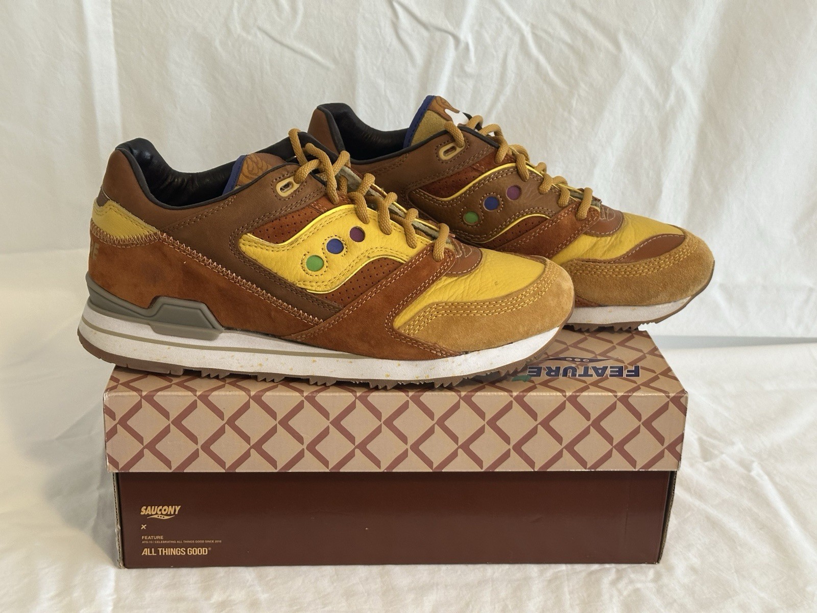 Saucony Courageous Feature Belgian Waffle Sz 11 S70323-2