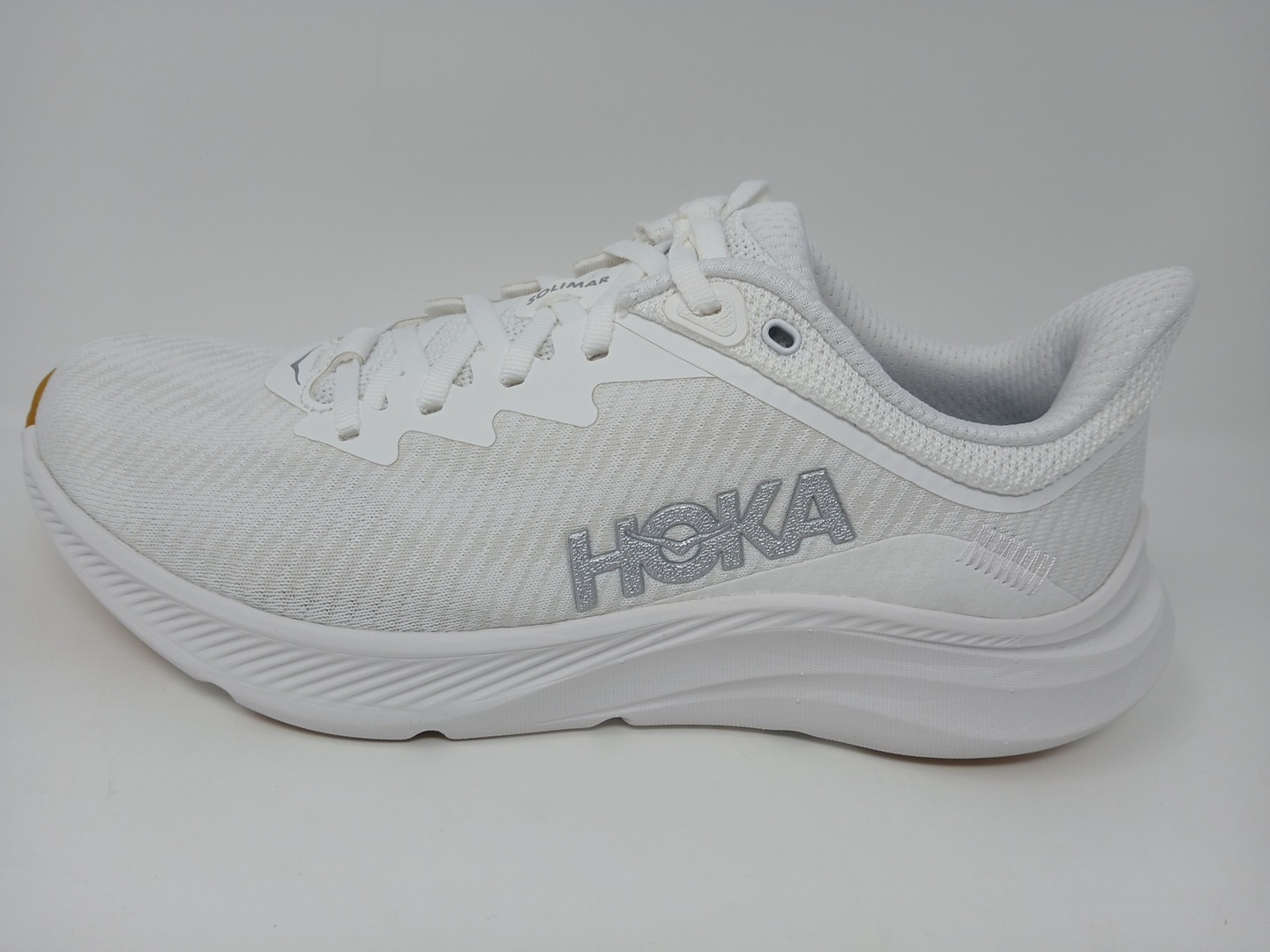 Hoka One One Solimar White Running Shoes Womens 1123075 WWH