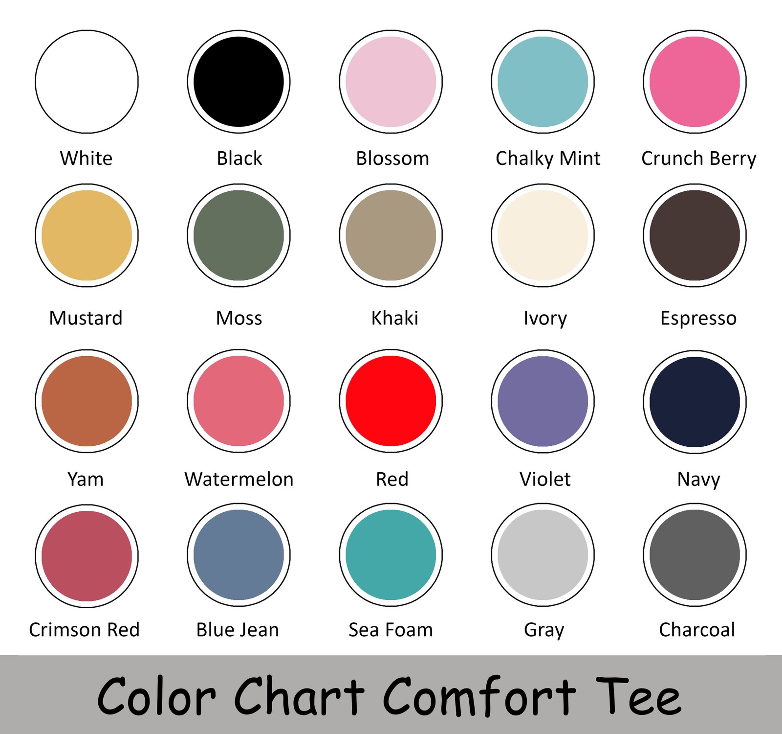 Ladybug Full Moon Vintage Insect Bug Comfort Tee