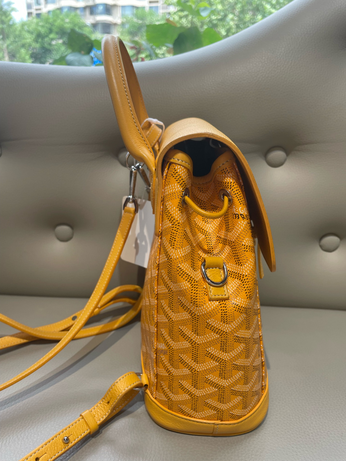 Goyard Alpin Mini Canvas Backpack（ 23×9.5×19 ）cm