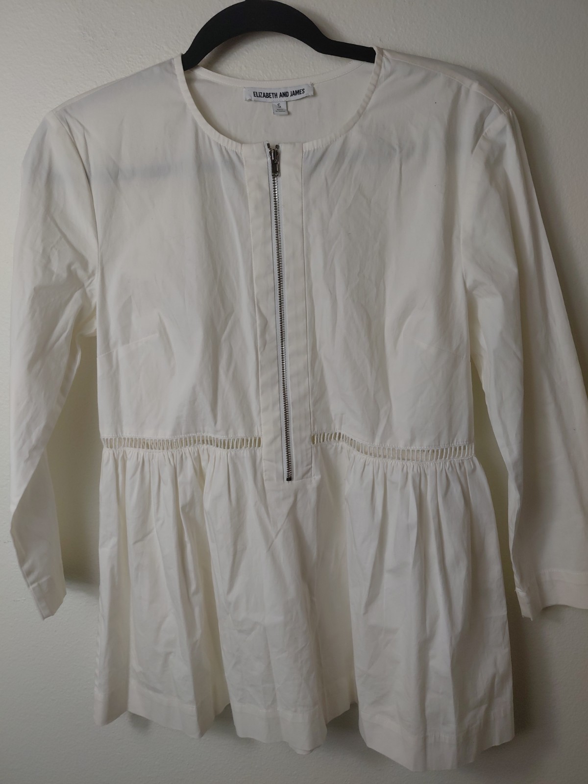 Elizabeth and James Blouse In Size S In Excellent Condition Cotton NWOT Boho Y2k