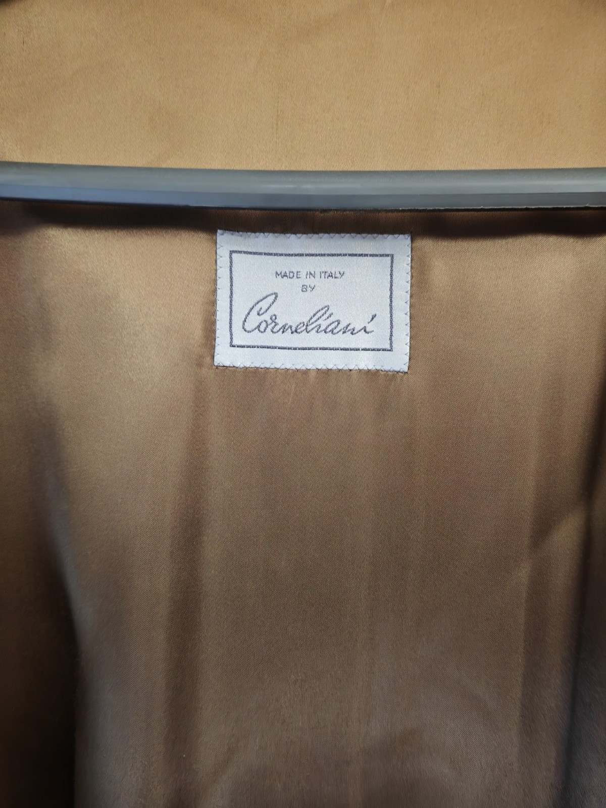 Italian Chic Corneliani 1000€ Men’s Coat Size L Made In Italy
