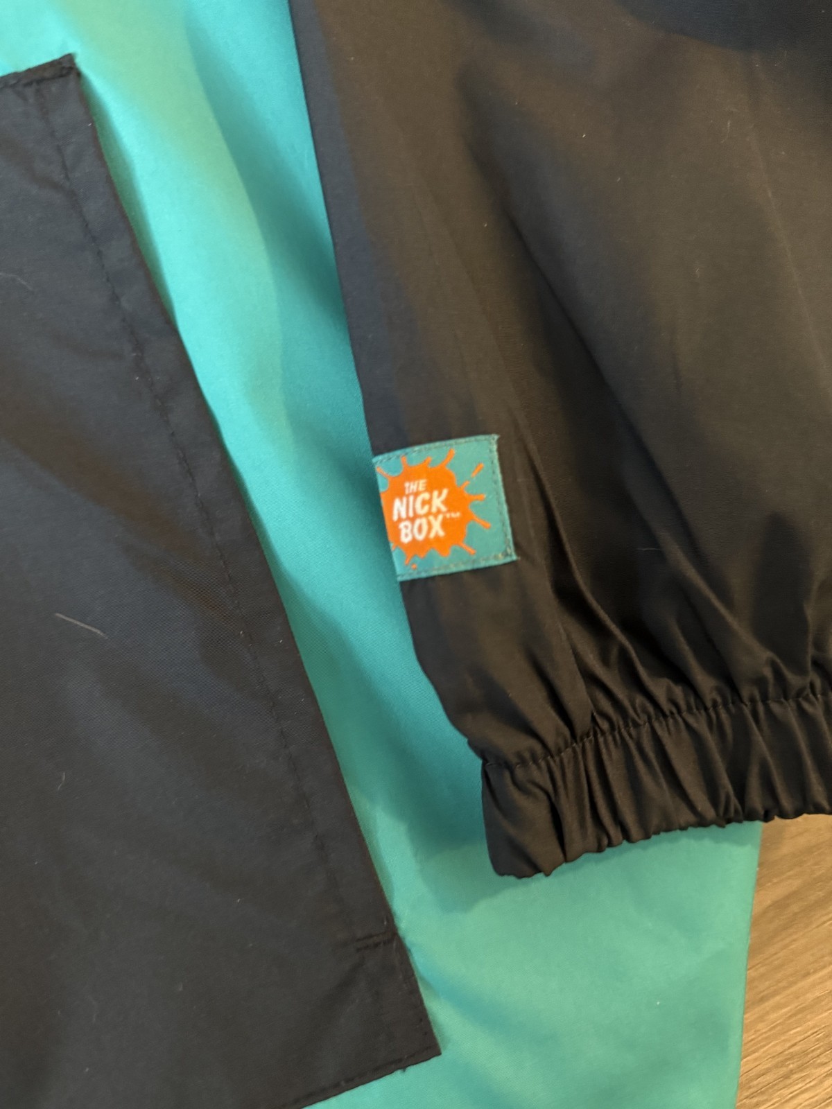 Nickelodeon Legends Of The Hidden Temple Pullover Zip Windbreaker Nick Box M
