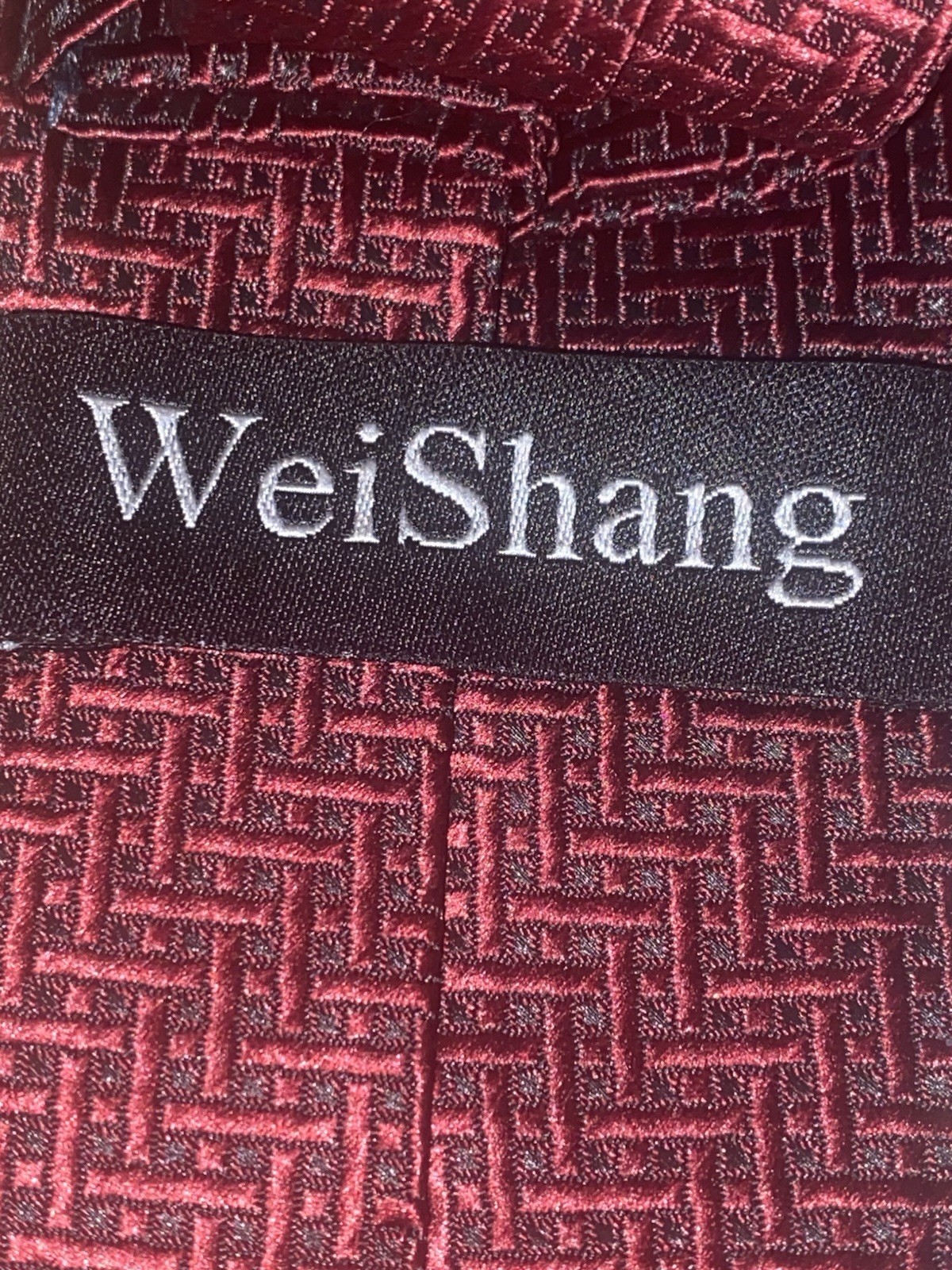 WeiShang Paul Fredrick Red White Blue Men’s Necktie Lot Patriotic USA Silk