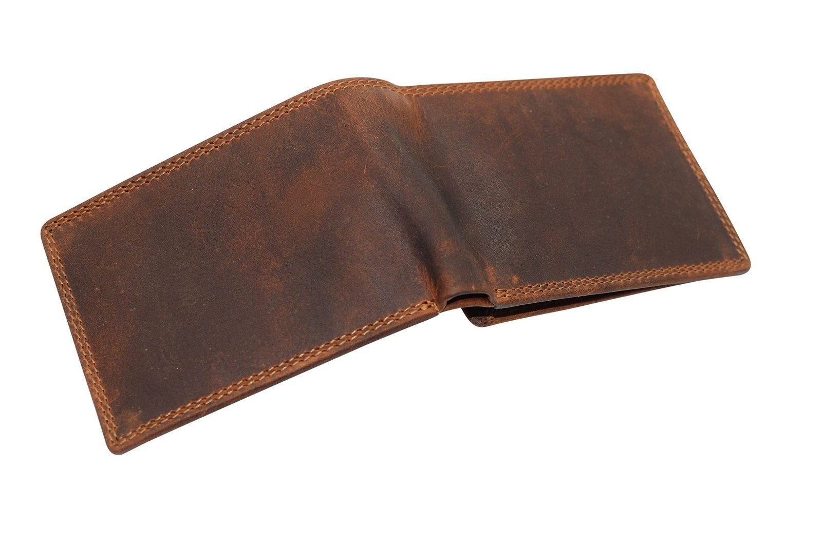 CAZORO Wallet for Mens Vintage Leather RFID Blocking Classic Bifold Wallet…