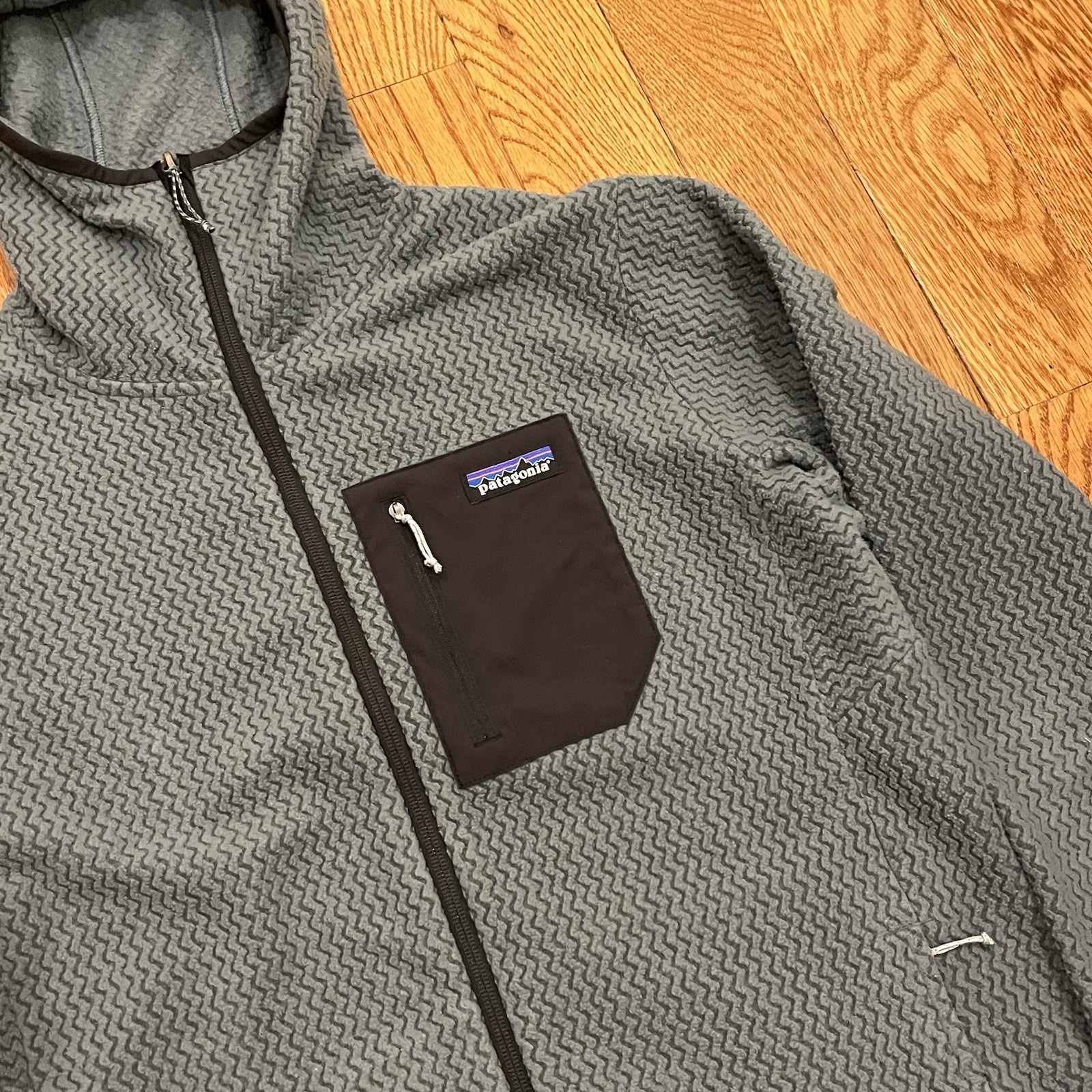 Patagonia Air R1 Hoody Jacket Mens Medium Full Zip Regulator Tech Fleece