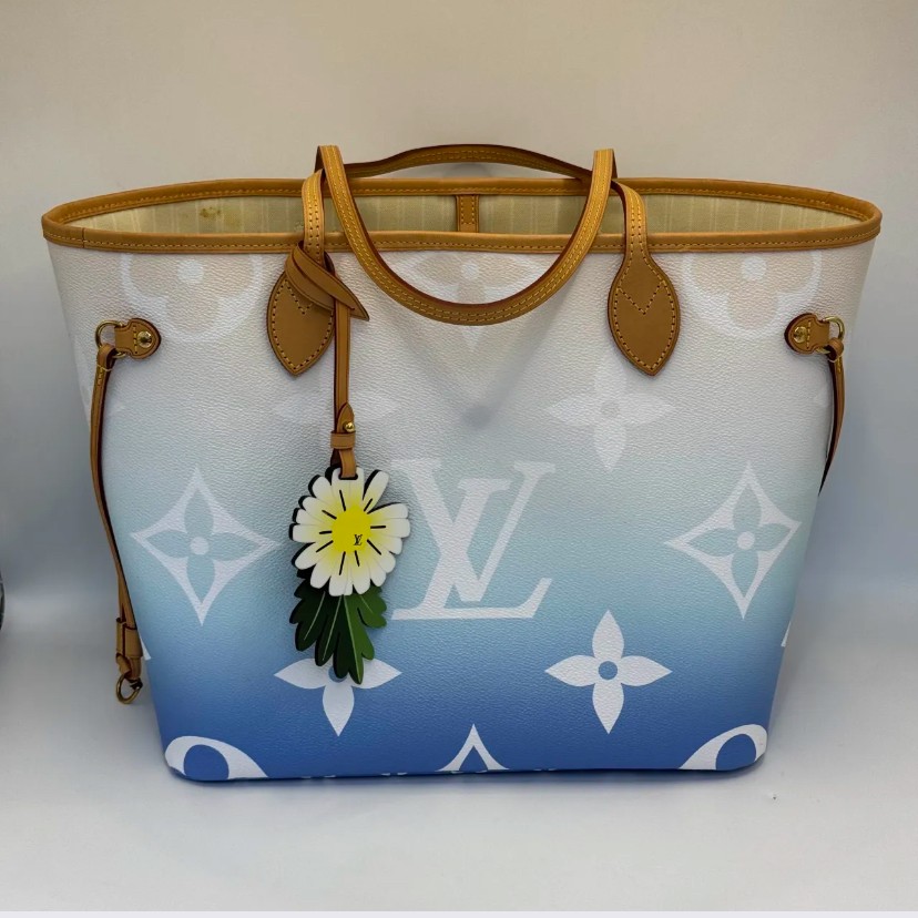 Louis Vuitton Pre-Owned Authentic Tote White M45679 Coated Canvas