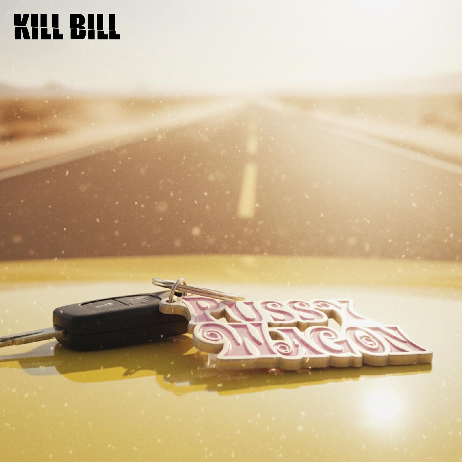 Kill Bill “Pussy Wagon” Metal Keychain