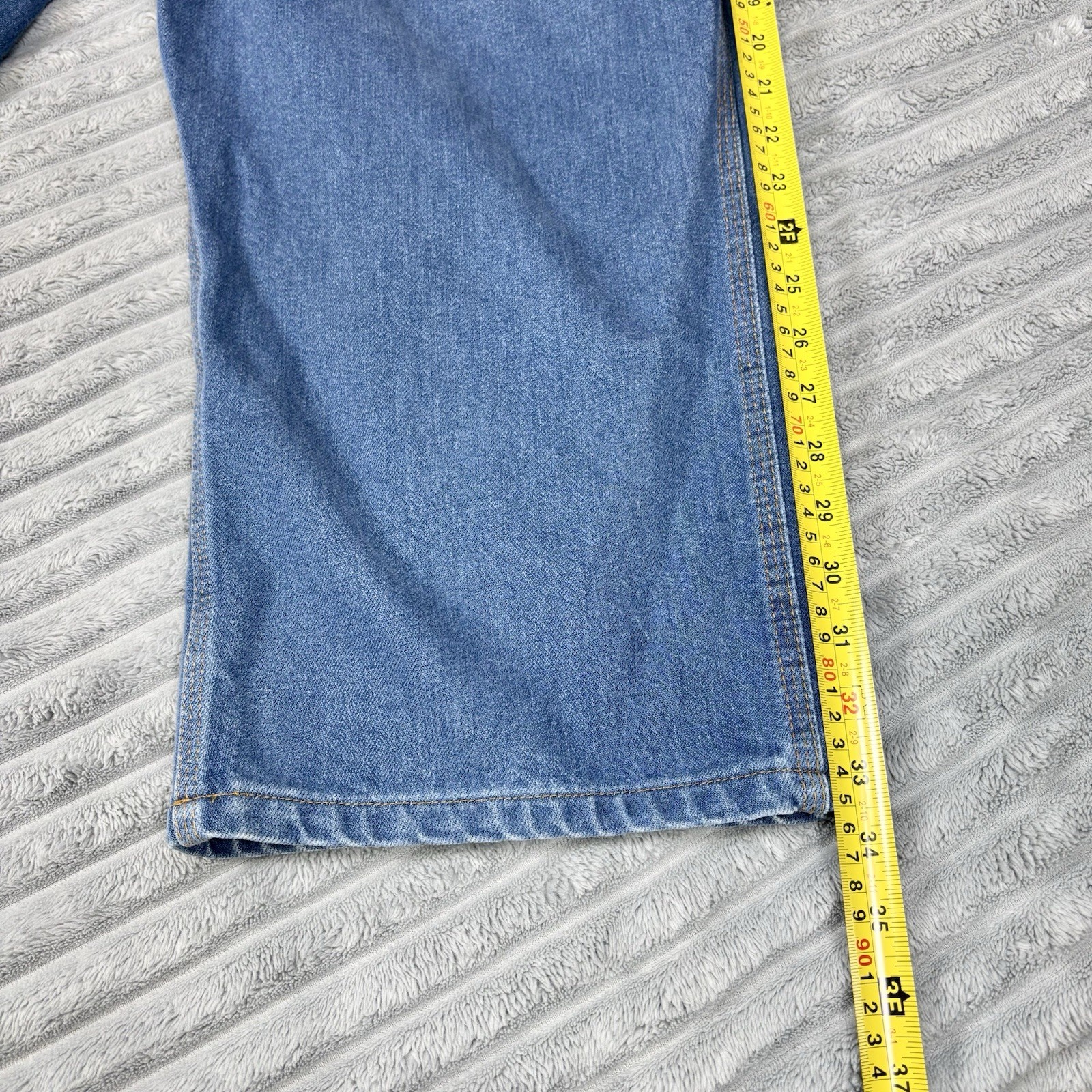 Tyndale FR Jeans Men 42×28 Blue Flame Resistant Cotton Arc F290T Denim blue