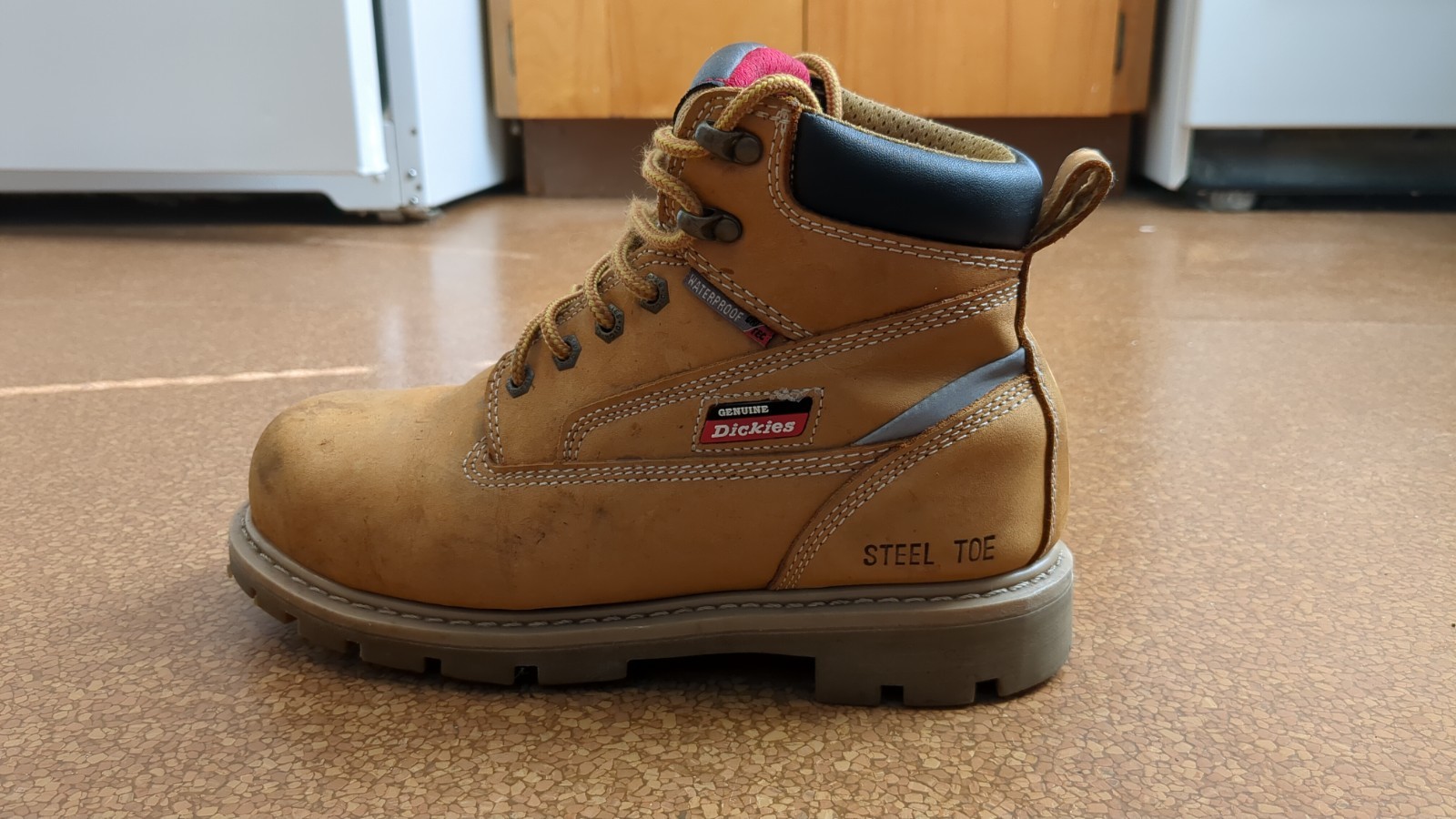 Dickies Waterproof Steel Toe Boots US Men’s 7½
