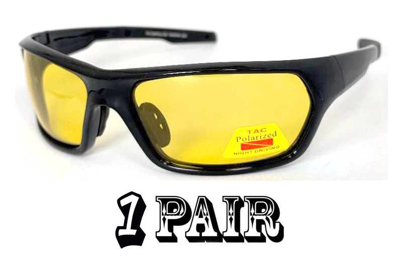 Night Driving Vision Polarized Sunglasses Wrap Around UV400