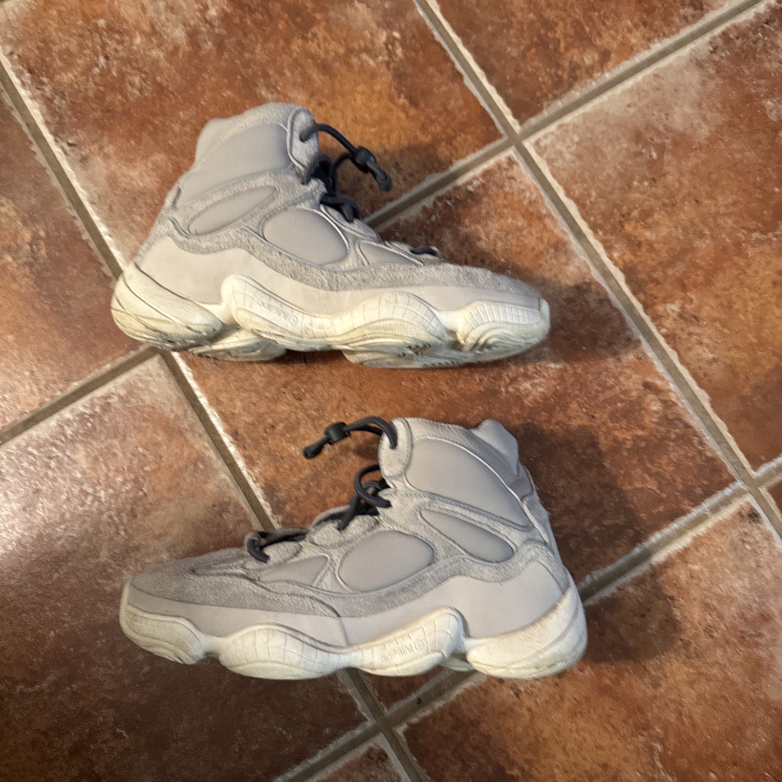 Size 11.5M – adidas Yeezy 500 High: Mist Stone 2021 – GV7775