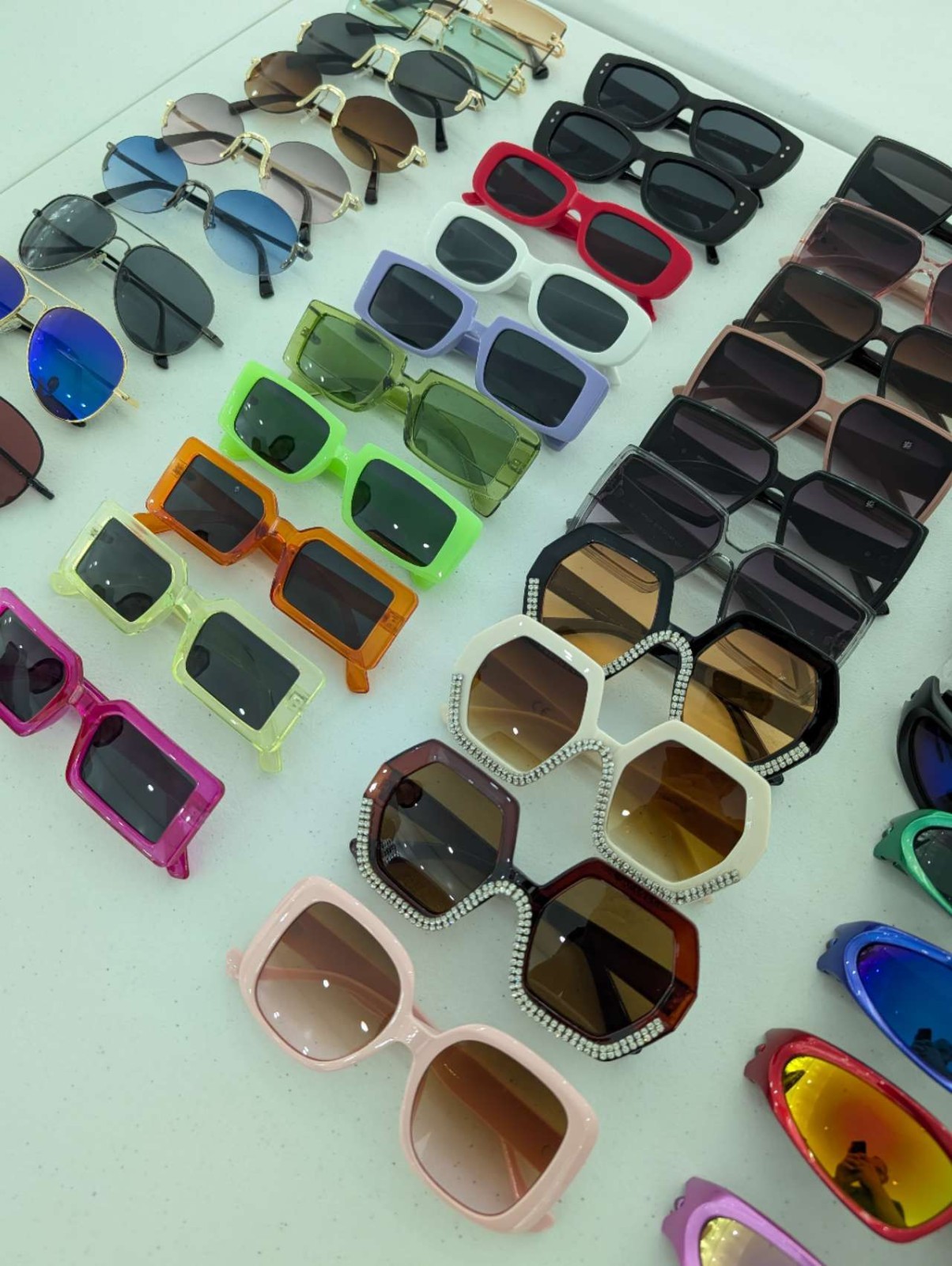 50PC Bulk Mixed Wholesale Assorted Sunglasses Lot Set New Unisex