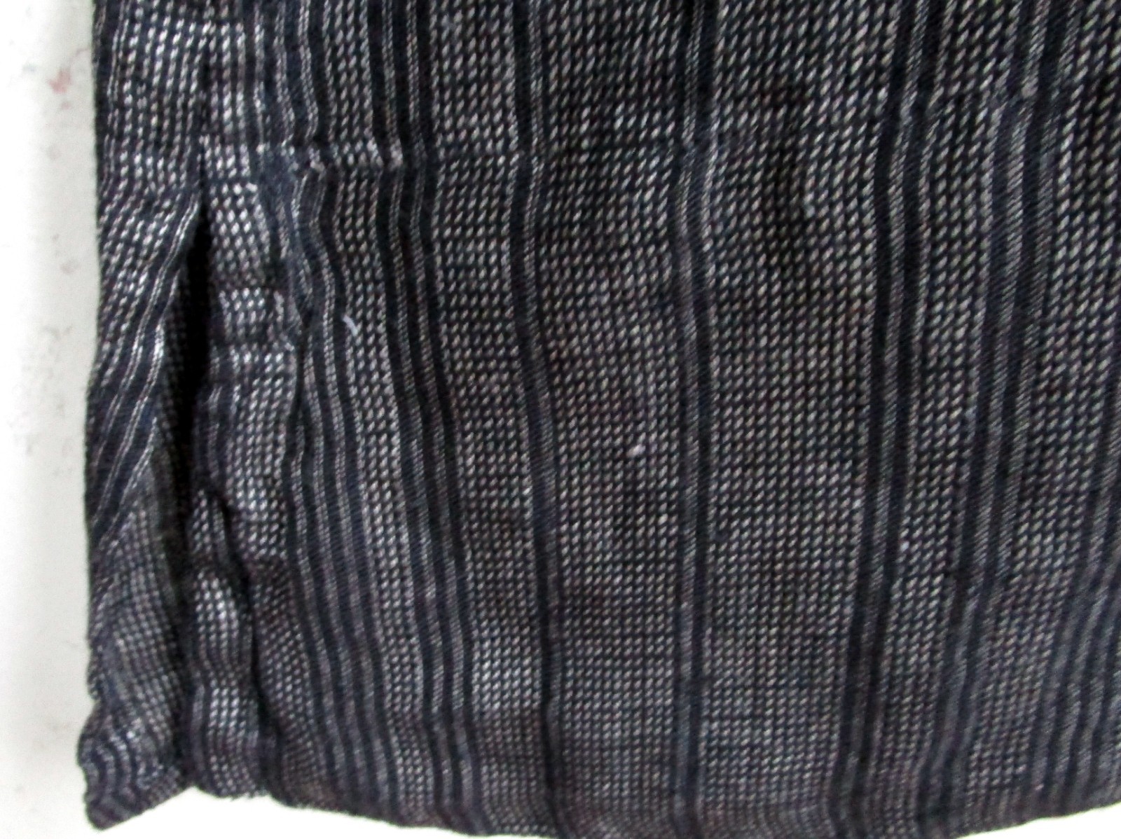 FLAX Designs Linen U NECK TUNIC M NWT Black Striping