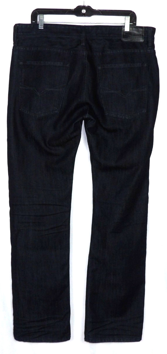 GUESS Dark Wash Stretch Regular Straight Leg Denim Jeans Men’s 36 X 34