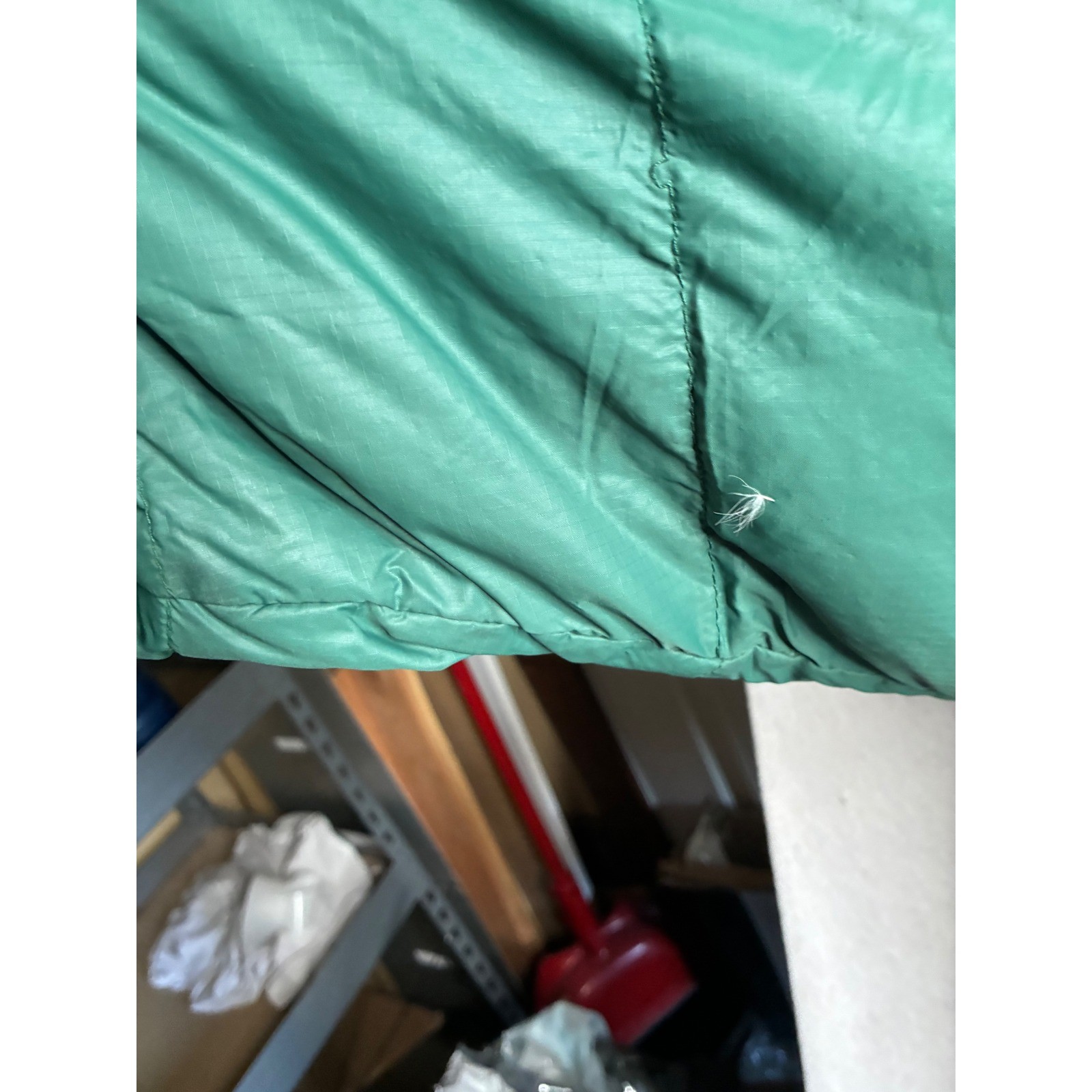 The North Face Nuptse 700 Down Puffer Jacket Green Black NF002YO Mens Xxl