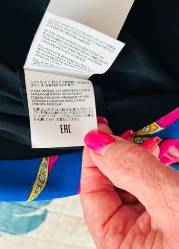 VERSACE 2021 Runway Tresor de la Mer Starfish Dress Viscose Cellulose IT42 M