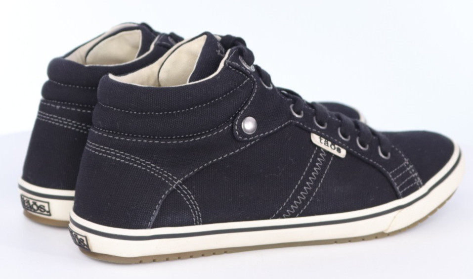 Taos Top Star Women’s High Top Sneakers Shoes Size 8 Canvas Black