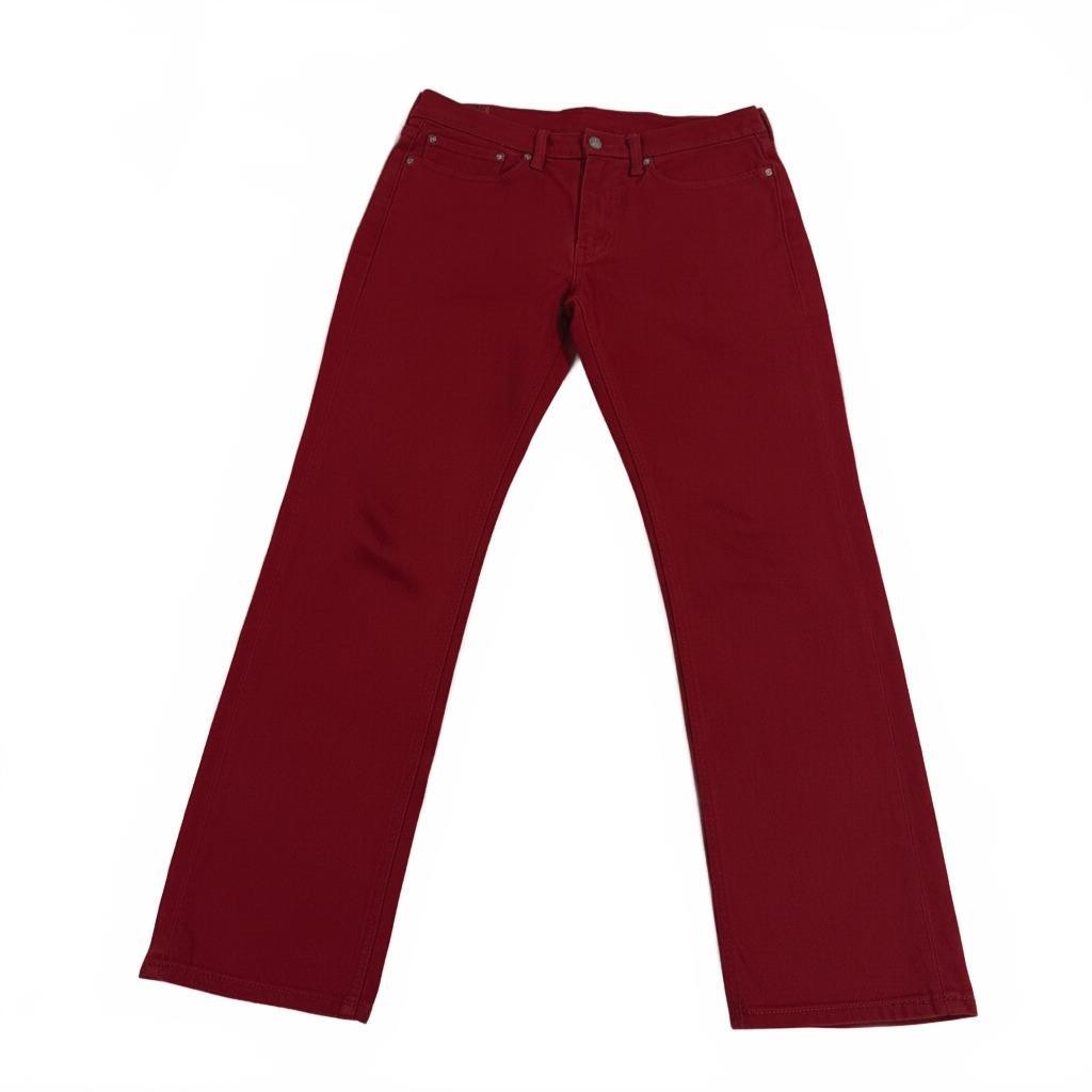 Levi’s 514 Men’s Red Straight Fit Jeans W34 L32