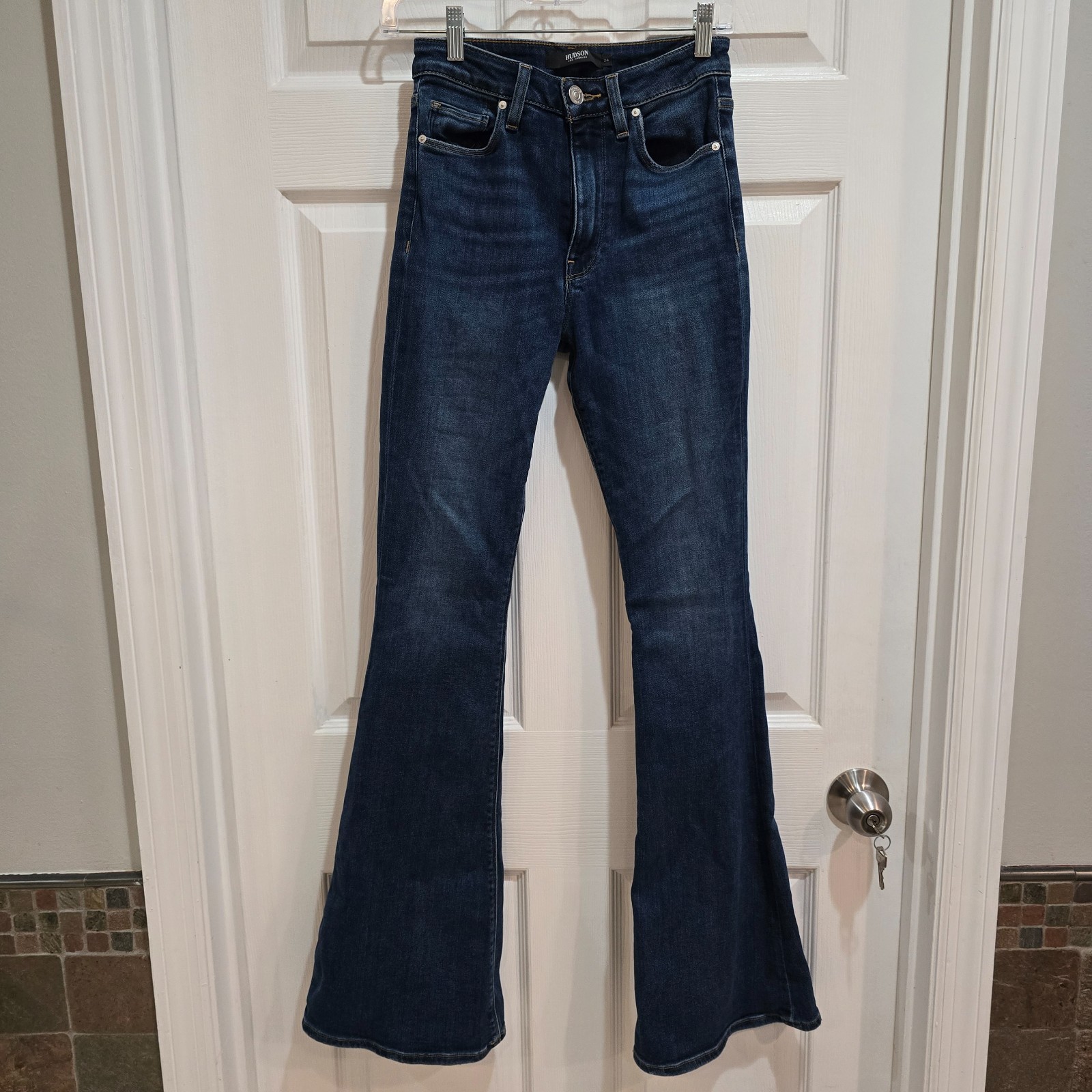 Hudson Holly Flare Jeans Womens 24 x 33 High Rise