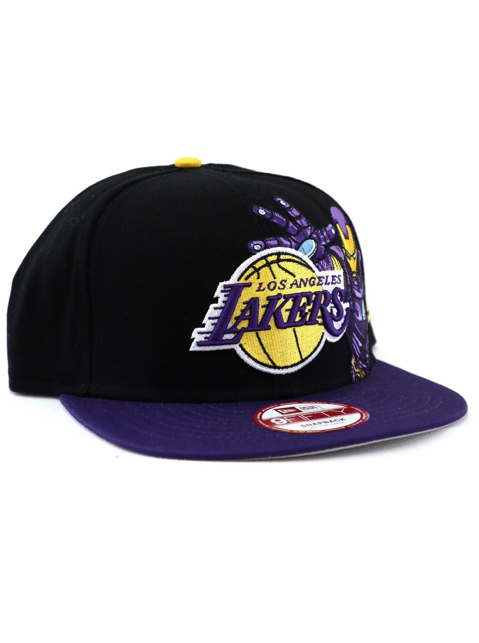 New Era Marvel Iron Man NBA Los Angeles LA Lakers 9fifty Snapback Hat Adjustable