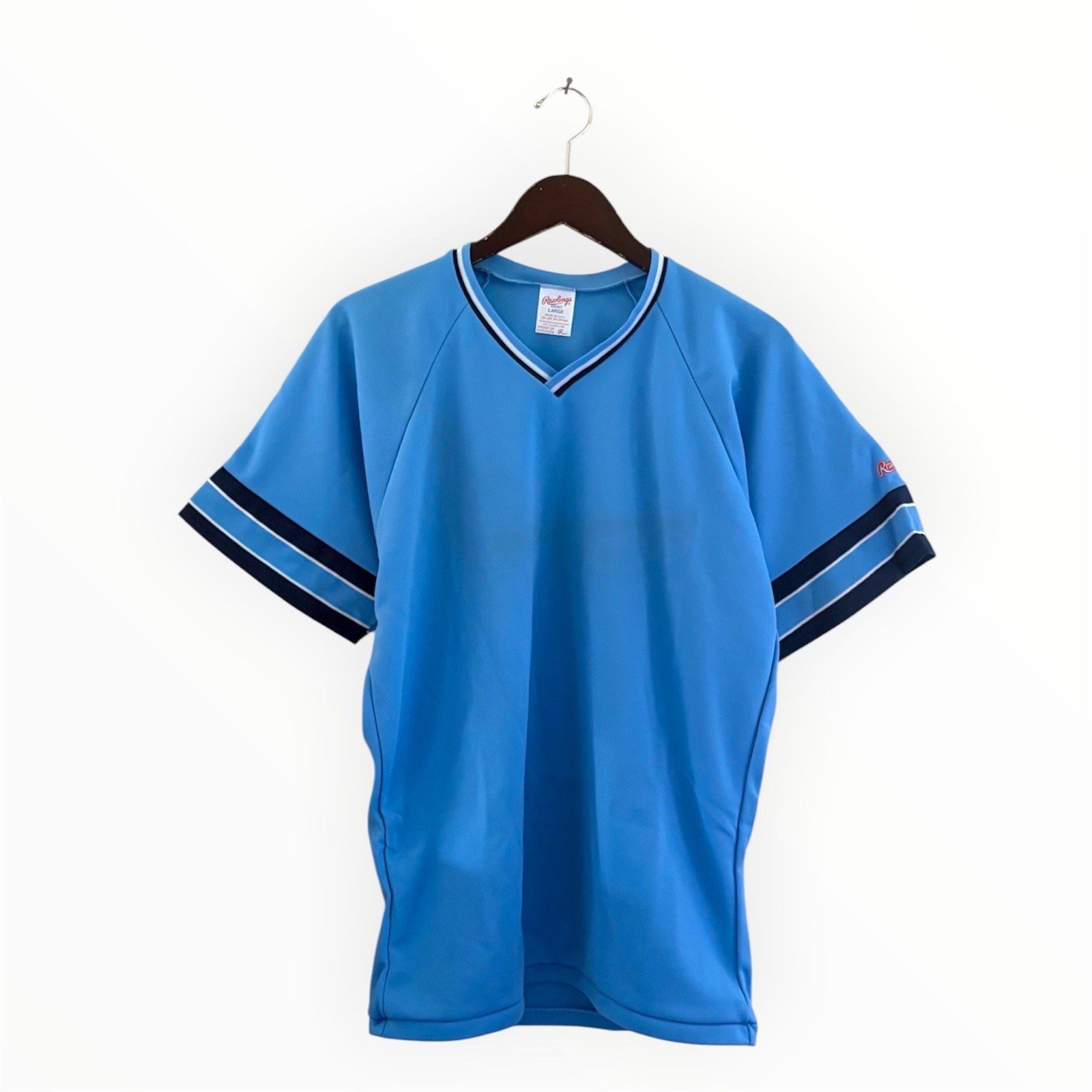 vintage rawlings pullover baseball jersey mens size large NOS NWOT 90s USA made