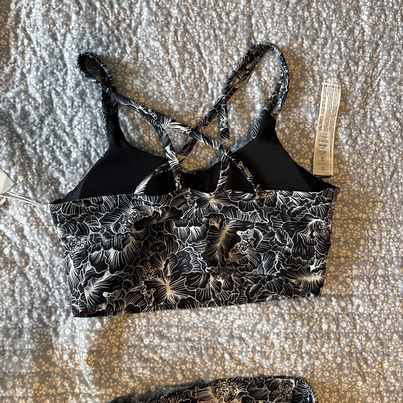 Beautiful Black And White Penny Print Out Outfit By Balance Size Medium NWT